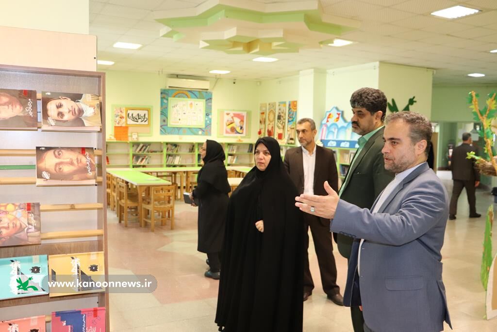 بازدید فرماندار گرگان بههمراه شهردار از کانون پرورش فکری