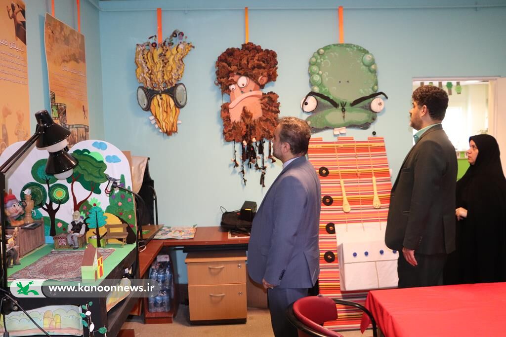 بازدید فرماندار گرگان بههمراه شهردار از کانون پرورش فکری