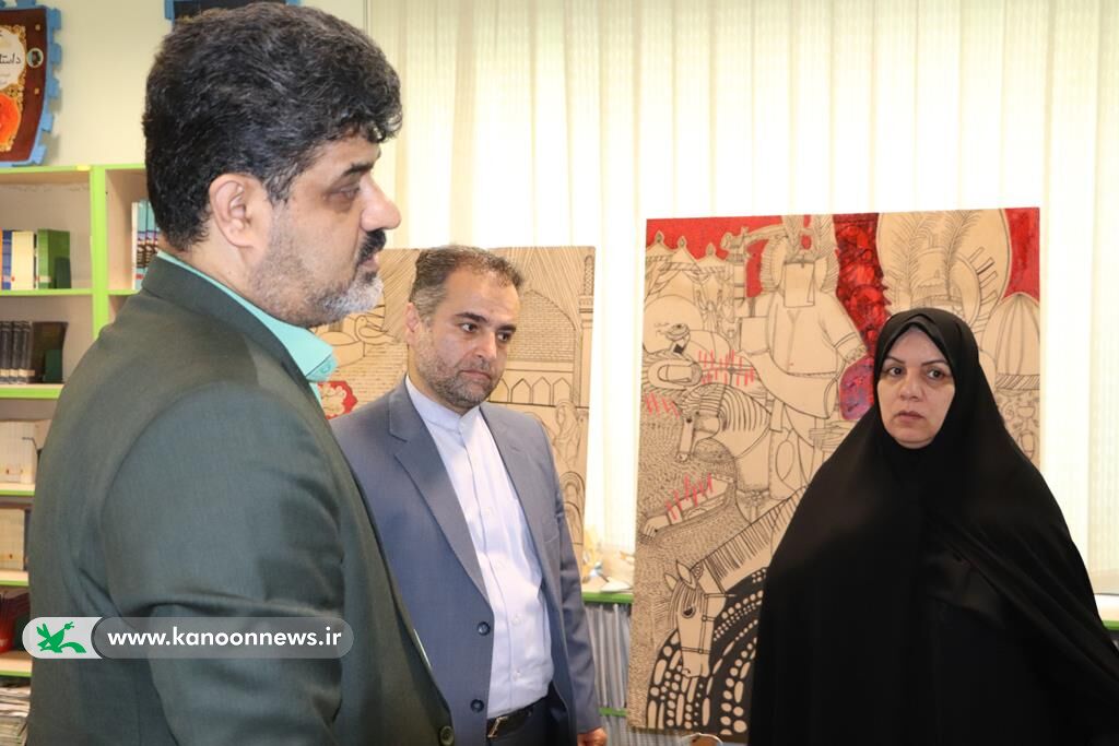 بازدید فرماندار گرگان بههمراه شهردار از کانون پرورش فکری