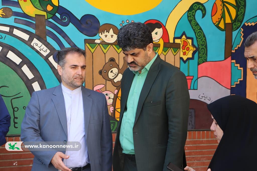بازدید فرماندار گرگان بههمراه شهردار از کانون پرورش فکری