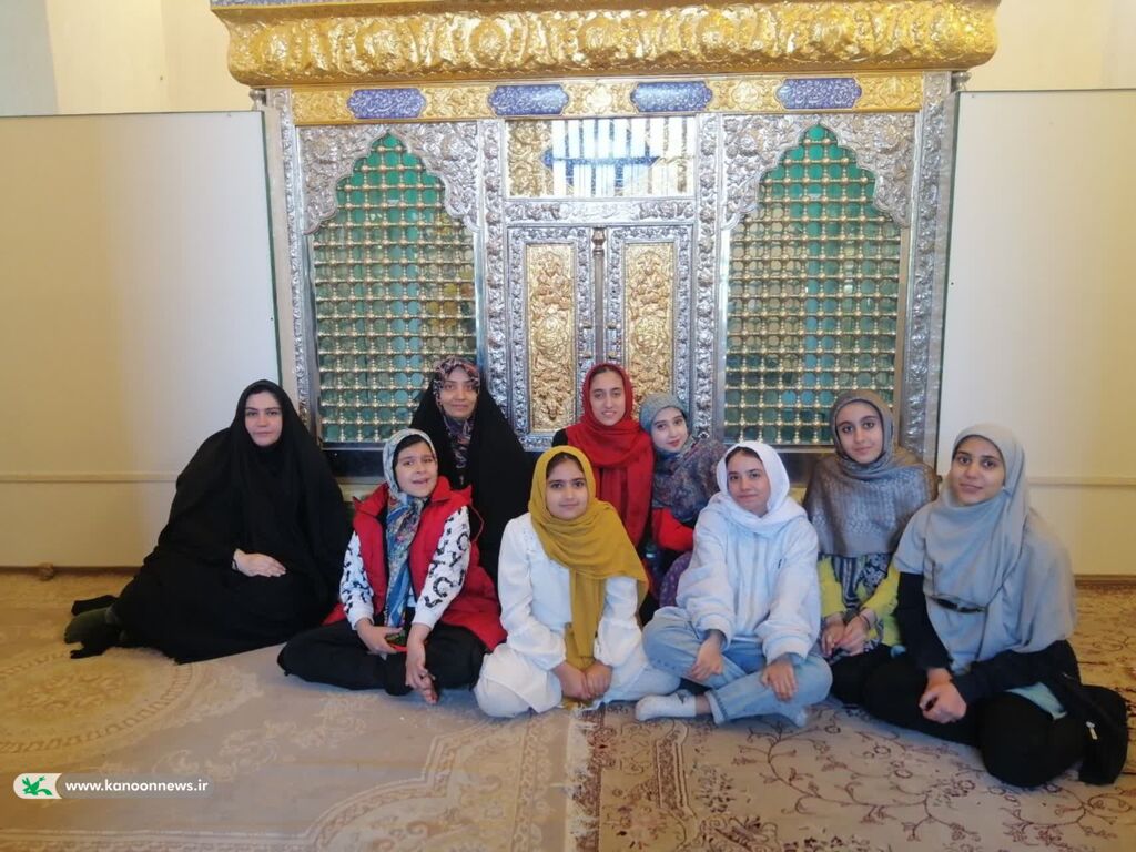 اردوی هنری ادبی دختران مرکز پردیسان به روستای کرمجگان