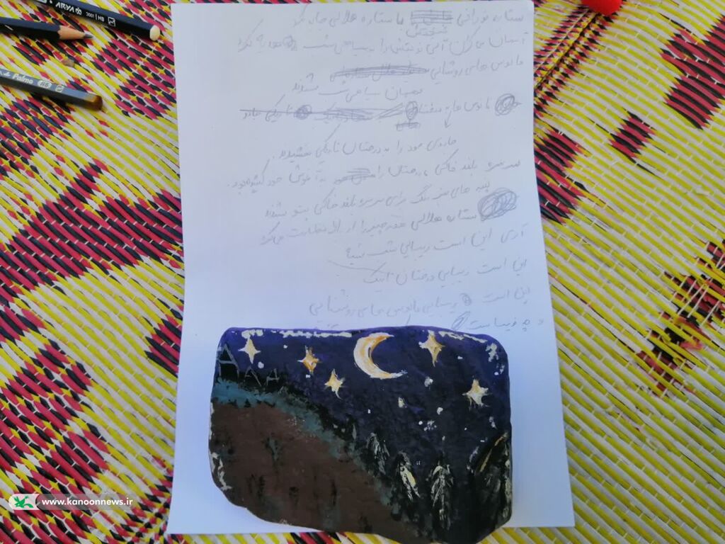 اردوی هنری ادبی دختران مرکز پردیسان به روستای کرمجگان