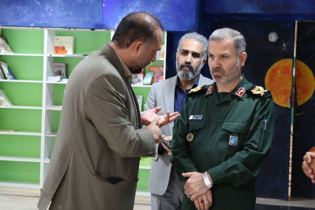 فرمانده سپاه کربلا مازندران از مرکز نجوم کانون بازید کرد