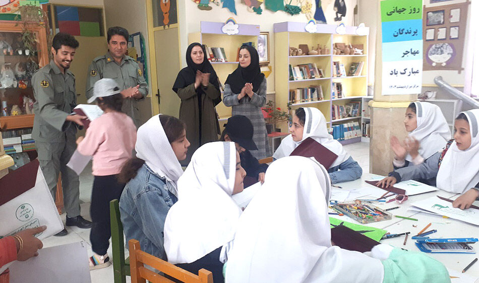 بزرگداشت روز جهانی پرندگان مهاجر در مراکز نیر و شمارهی یک مشگینشهر