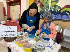 مسابقه آشپزی با مشارکت مادران و دختران در مرکز مجتمع زنجان