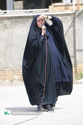 یک کلاس، یک قفسه با حضور خادمیاران رضوی متبرک شد چهارمحال و بختیاری 1403