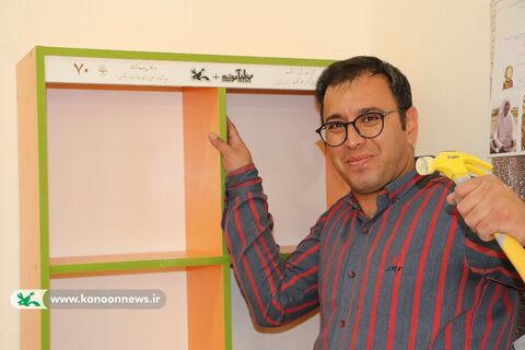 یک کلاس، یک قفسه با حضور خادمیاران رضوی متبرک شد چهارمحال و بختیاری 1403