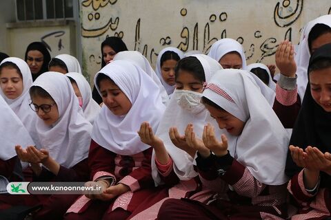 یک کلاس، یک قفسه با حضور خادمیاران رضوی متبرک شد چهارمحال و بختیاری 1403