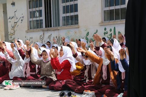 یک کلاس، یک قفسه با حضور خادم‌یاران رضوی متبرک شد چهارمحال و بختیاری 1403