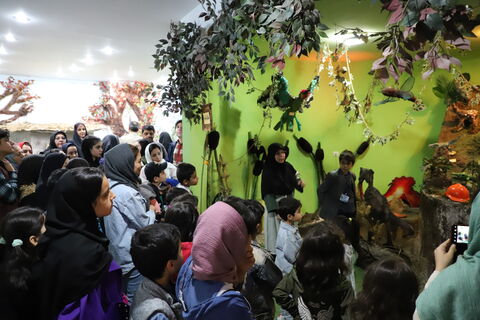 ویزه برنامه روز جهانی نجوم در موزه کودک کانون پرورش فکری کودکان و نوجوانان استان آذربایجان غربی