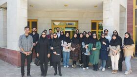 بازدید دانشجویان مهندسی معماری از مراکز کانون کرمانشاه