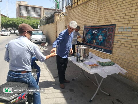 ایستگاه صلواتی به مناسبت دهه کرامت در کانون استان بوشهر