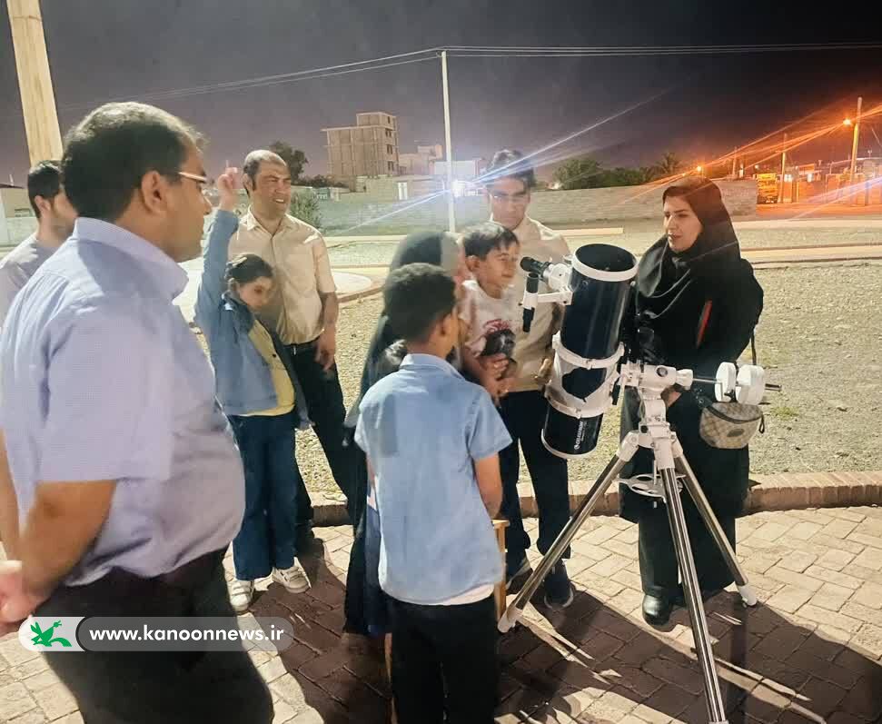 آسمان شب در جیرفت رصد شد