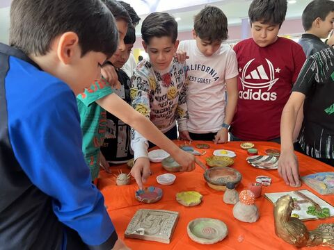 برنامه ملی «کانون مدرسه» و برپایی نمایشگاه در مراکز کانون پرورش فکری کودکان و نوجوانان استان آذربایجان غربی