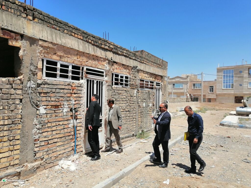 جلسه پیگیری تکمیل ساختمان مرکز فرهنگی هنری کانون پرورش فکری کودکان و نوجوانان در شهر قنوات