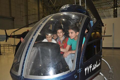 بازدید جمعی از  اعضای کانون البرز و خانواده ها از پارک ملی«هوا فضا»