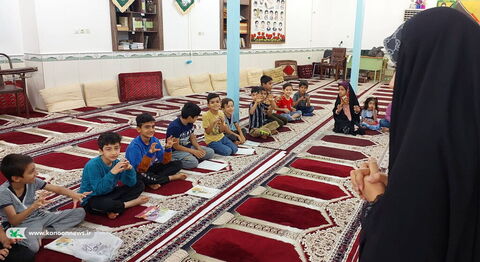 کتابخانه سیارروستایی دشتستان کانون استان بوشهر در دهقاید