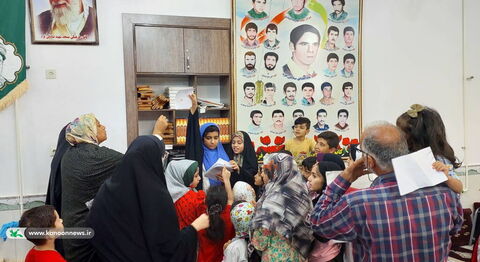 کتابخانه سیارروستایی دشتستان کانون استان بوشهر در دهقاید