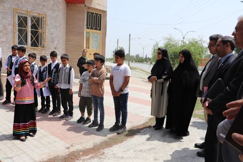 بازدید اعضای شورای معاونان و مدیران کانون پرورش فکری کشور از گلستان(1)