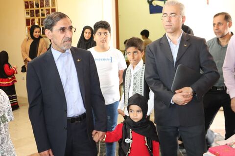بازدید اعضای شورای معاونان و مدیران کانون پرورش فکری کشور از گلستان(1)