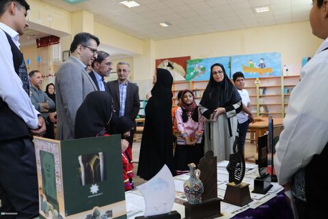 بازدید اعضای شورای معاونان و مدیران کانون پرورش فکری کشور از گلستان(1)