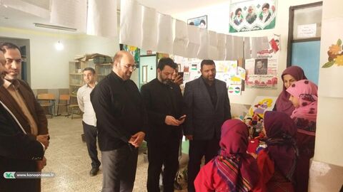 بازدید اعضای شورای معاونان و مدیران کانون پرورش فکری کشور از گلستان(۲)
