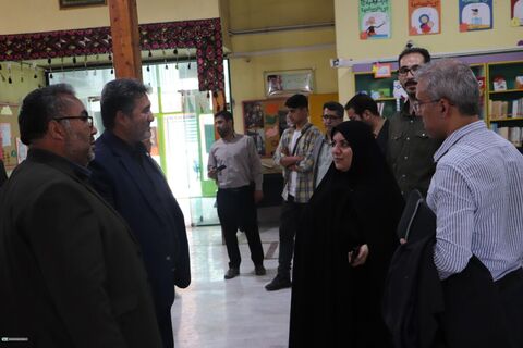 بازدید اعضای شورای معاونان و مدیران کانون پرورش فکری کشور از گلستان(۲)