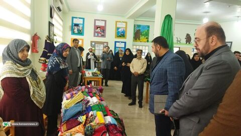 بازدید اعضای شورای معاونان و مدیران کانون پرورش فکری کشور از گلستان(۲)