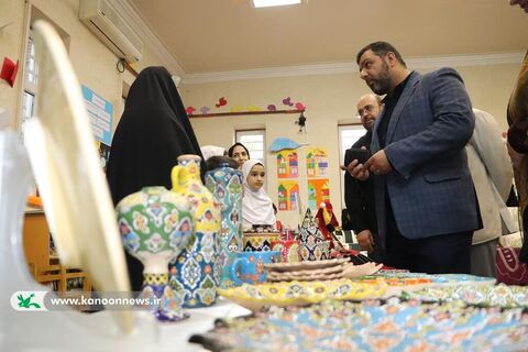بازدید اعضای شورای معاونان و مدیران کانون پرورش فکری کشور از گلستان(۲)