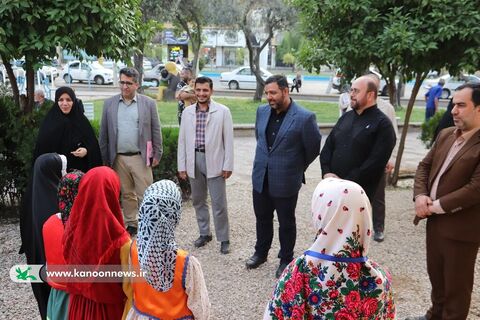 بازدید اعضای شورای معاونان و مدیران کانون پرورش فکری کشور از گلستان(۲)