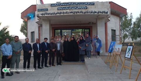 بازدید اعضای شورای معاونان و مدیران کانون پرورش فکری کشور از گلستان(۲)