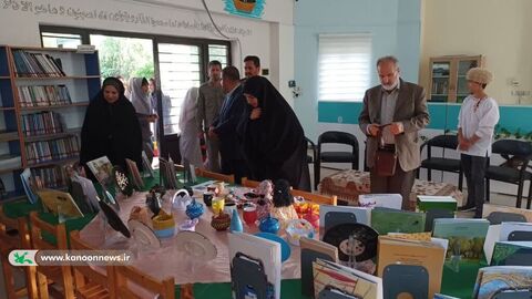 بازدید اعضای شورای معاونان و مدیران کانون پرورش فکری کشور از گلستان(۲)