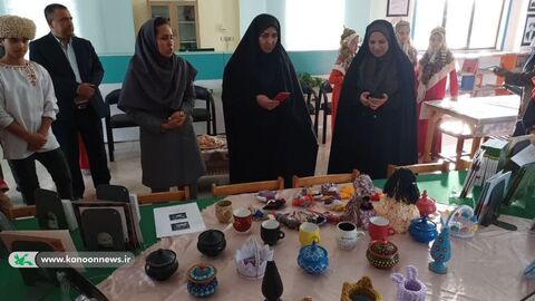 بازدید اعضای شورای معاونان و مدیران کانون پرورش فکری کشور از گلستان(۲)