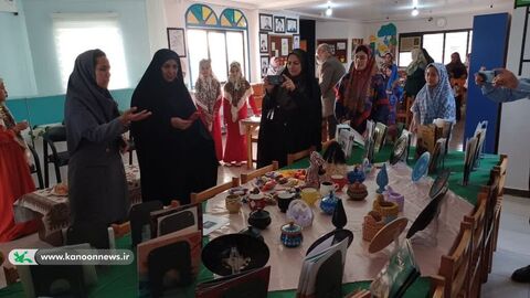 بازدید اعضای شورای معاونان و مدیران کانون پرورش فکری کشور از گلستان(۲)