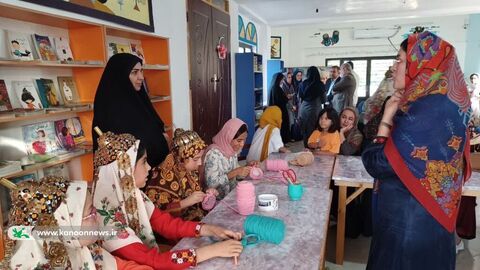 بازدید اعضای شورای معاونان و مدیران کانون پرورش فکری کشور از گلستان(۲)