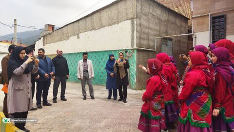 بازدید اعضای شورای معاونان و مدیران کانون پرورش فکری کشور از گلستان(۱)