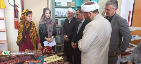 بازدید اعضای شورای معاونان و مدیران کانون پرورش فکری کشور از گلستان(۲)