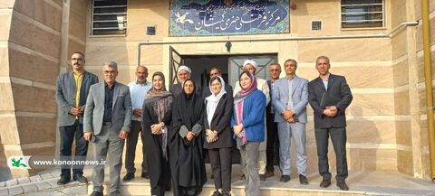بازدید اعضای شورای معاونان و مدیران کانون پرورش فکری کشور از گلستان(۲)