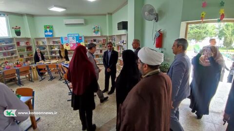 بازدید اعضای شورای معاونان و مدیران کانون پرورش فکری کشور از گلستان(۱)