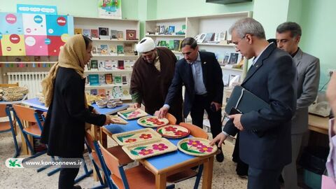 بازدید اعضای شورای معاونان و مدیران کانون پرورش فکری کشور از گلستان(۱)