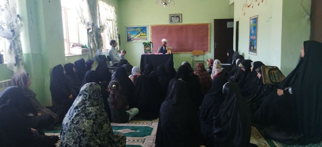 برگزاری جلسه غنیساز ی اوقات فراغت در روستای "کسب"