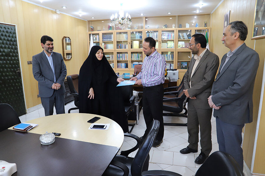 معاون اداری مالی کانون استان اردبیل معارفه شد