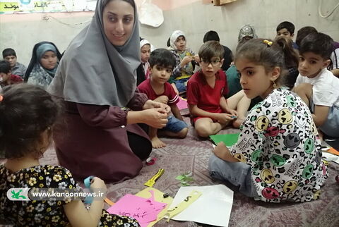 کتابخانه سیار دشتستان استان بوشهر در روستای عیسوند