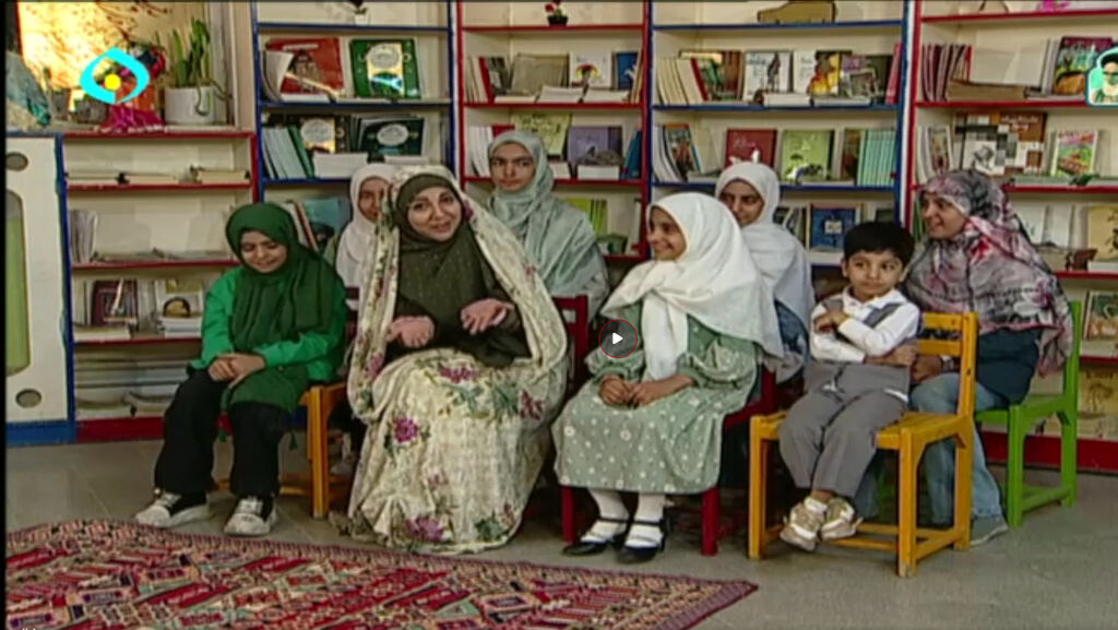 ضبط برنامه تلویزیونی مدادرنگی در مرکز شماره ۸  کانون قم