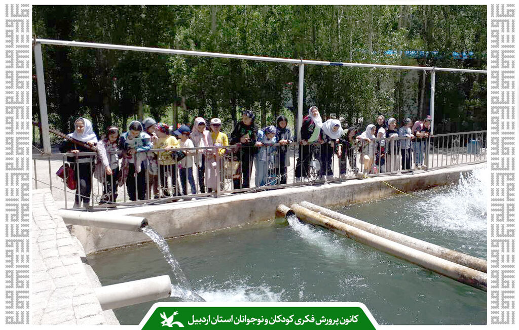 اردوی علمی تفریحی اعضای کانون نیر در منطقه بولاغلار