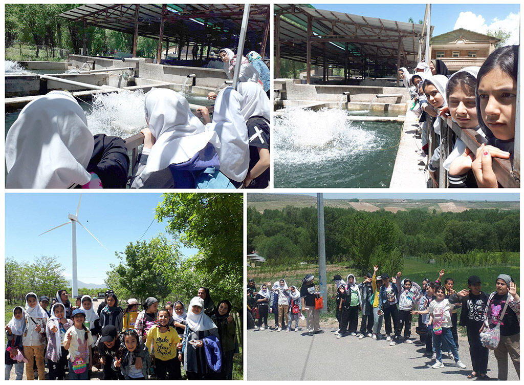 اردوی علمی سیاحتی اعضای کانون نیر در منطقه بولاغلار