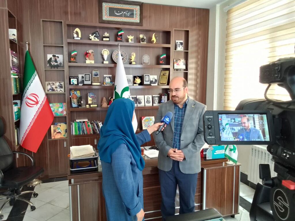 مصاحبه‌ مدیرکل کانون استان مرکزی با بخش خبری سیمای استان
