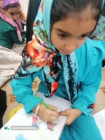 کتابخانه سیار تنگستان استان بوشهر در روستای خیش اشکن