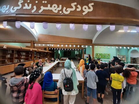 جشن فعالیت های تابستانی کانون پرورش فکری استان اصفهان با شعار«تابستونتو بساز» در قاب تصویر