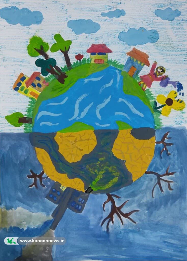 اعلام برگزیدگان نخستین مهرواره ی نقاشی "زمین مال من است" در کانون خوزستان